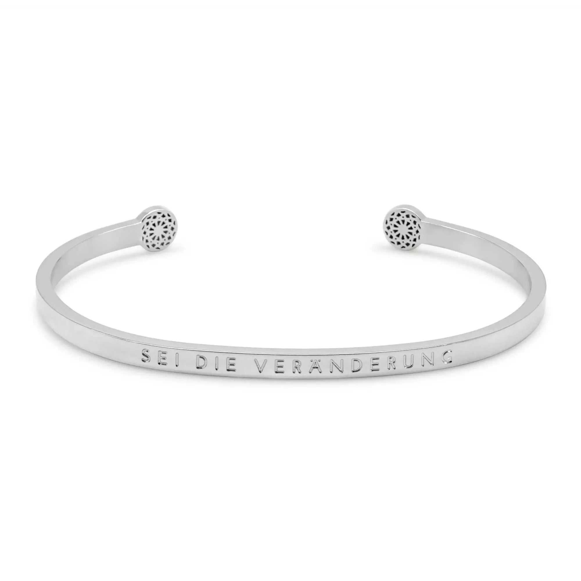 Sei die Veränderung Armreif Simple Pledge