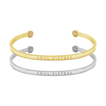 Soul Sisters - Blind - 2er Set - Gold und Silber Bundle Simple Pledge