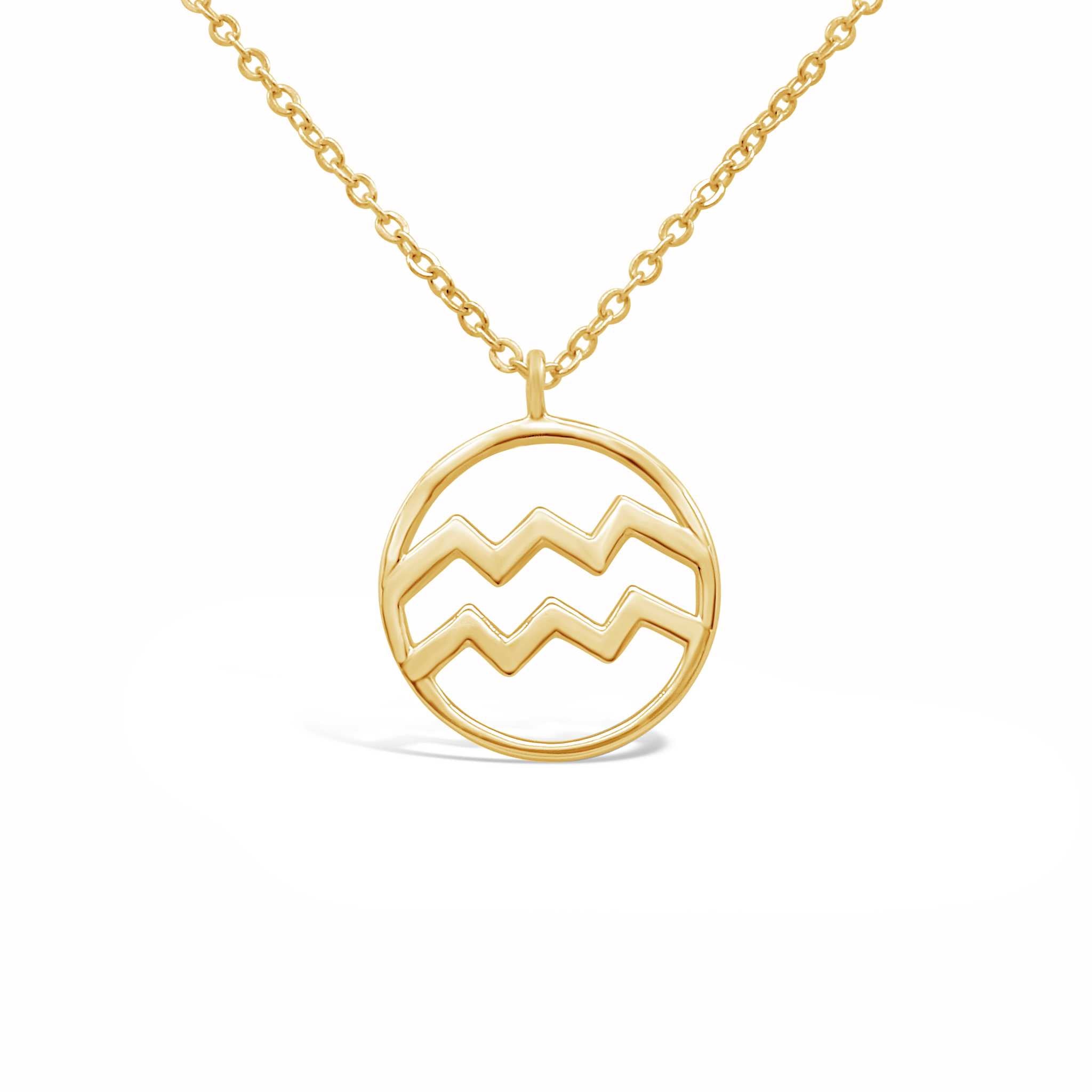 Sternzeichen-Halskette „Wassermann“ Halskette Simple Pledge