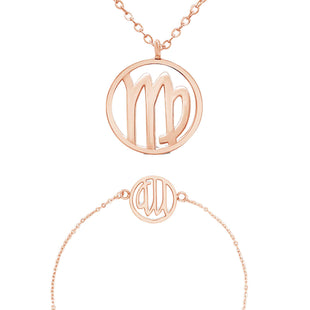 Sternzeichen „Jungfrau“ - Halskette & Armband Set Bundle Simple Pledge