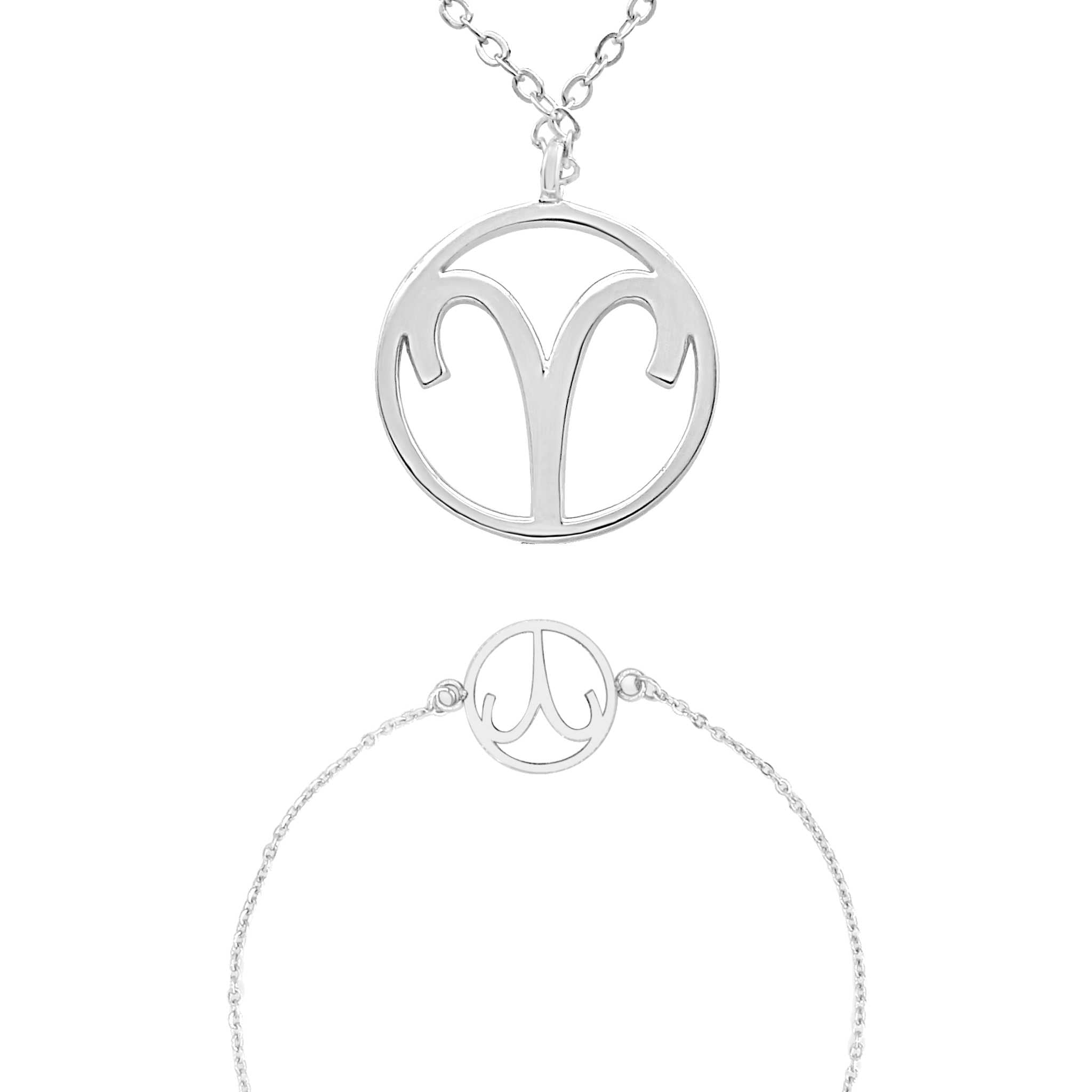 Sternzeichen „Widder“ - Halskette & Armband Set Bundle Simple Pledge