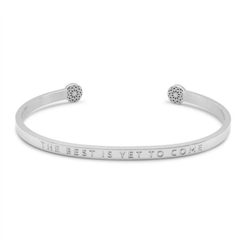 The Best is yet to come  Blind Armreif Simple Pledge