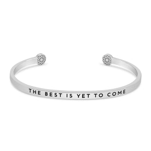 The Best is yet to come Armreif Simple Pledge