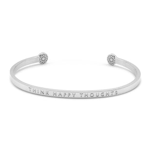 Think Happy Thoughts  Blind Armreif Simple Pledge