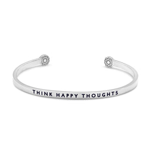 Think Happy Thoughts Armreif Simple Pledge
