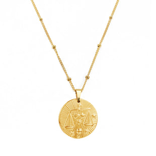 Waage - Sternzeichen Halskette Halskette Simple Pledge