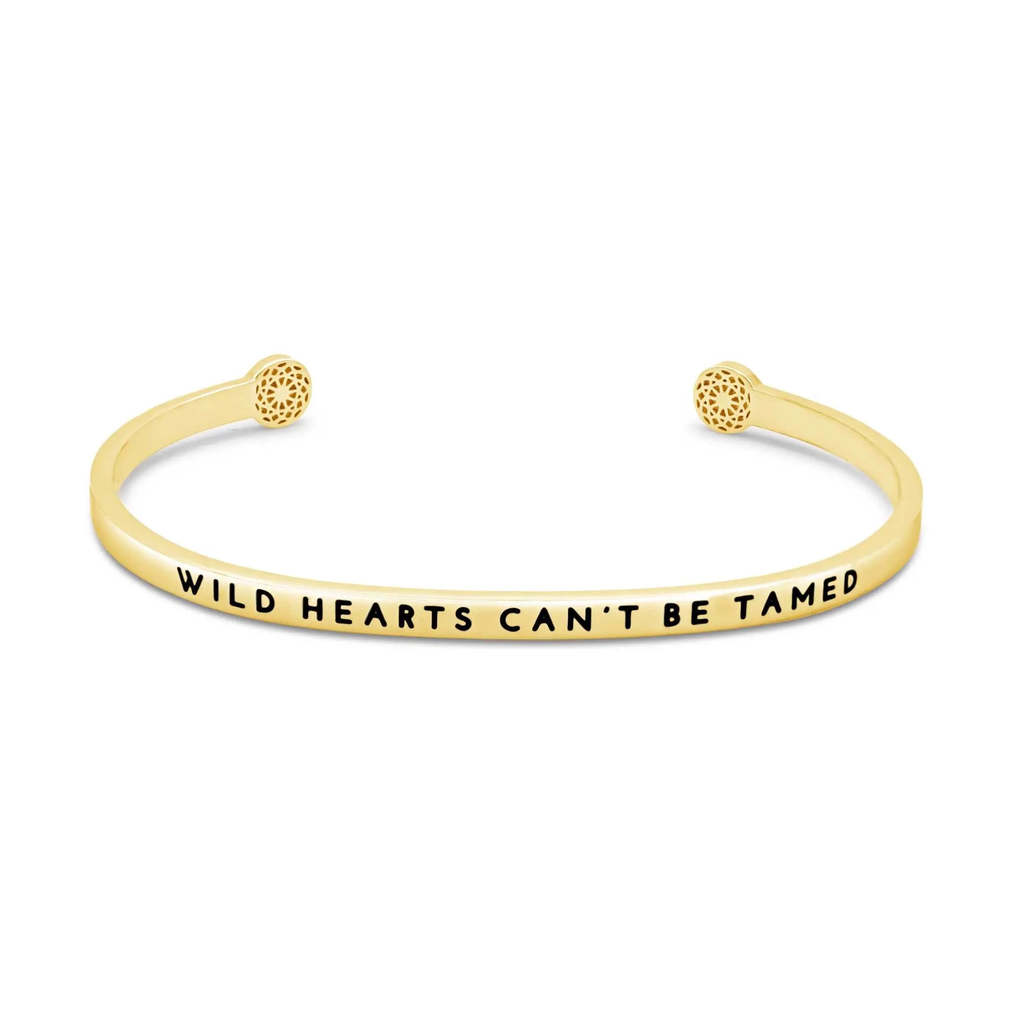 Wild Hearts can't be Tamed Armreif Simple Pledge