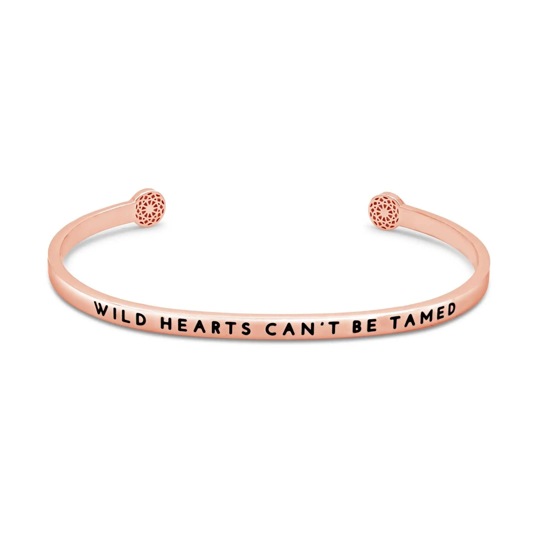 Wild Hearts can't be Tamed Armreif Simple Pledge