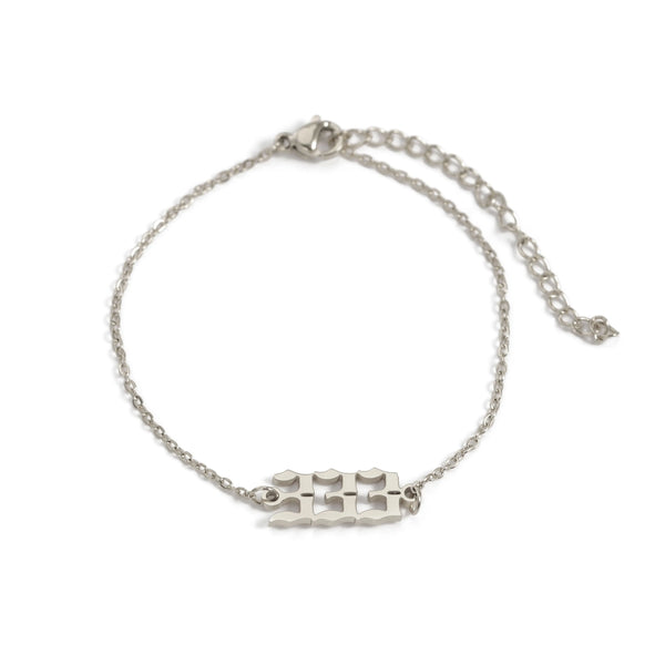 Engelszahl 333 Angel Number Armband