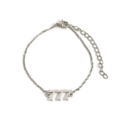 Engelszahl 777 Angel Number Armband