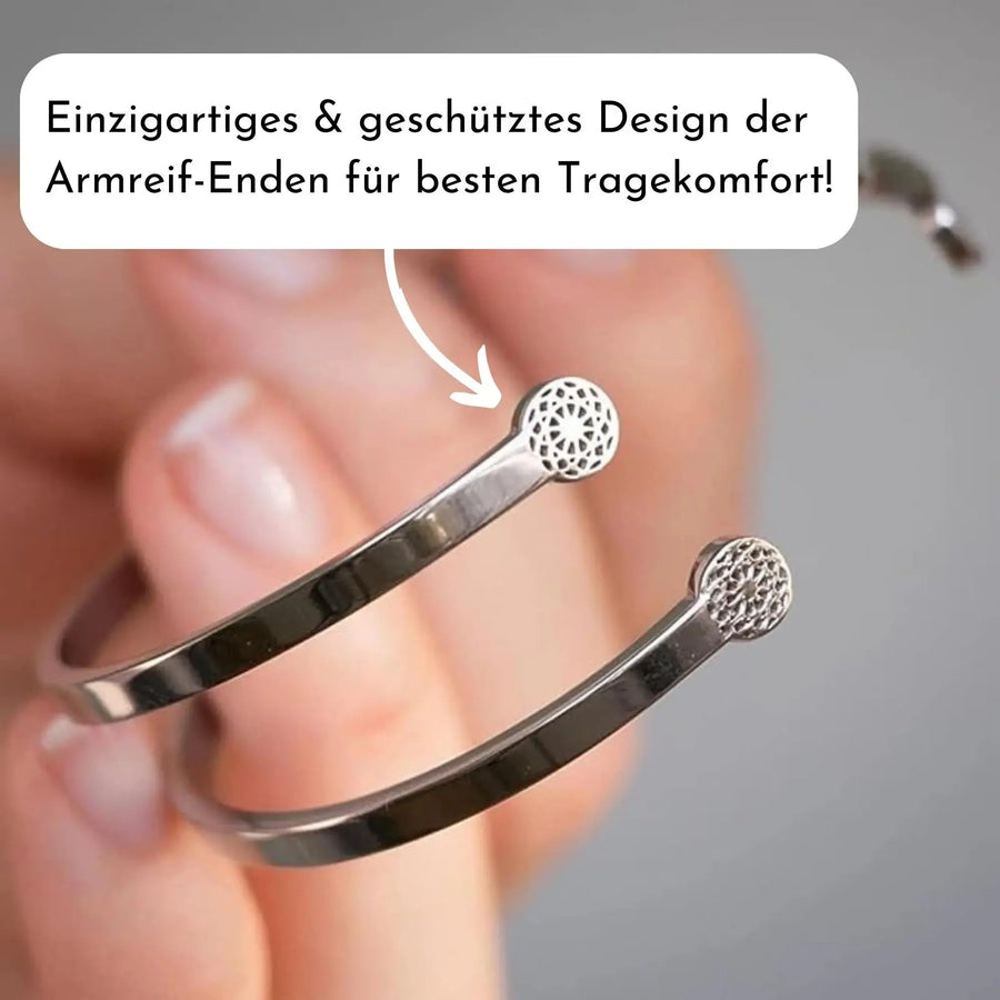 Armreif mit Gravur "Lieblingsmensch" - Blind Armreif Simple Pledge