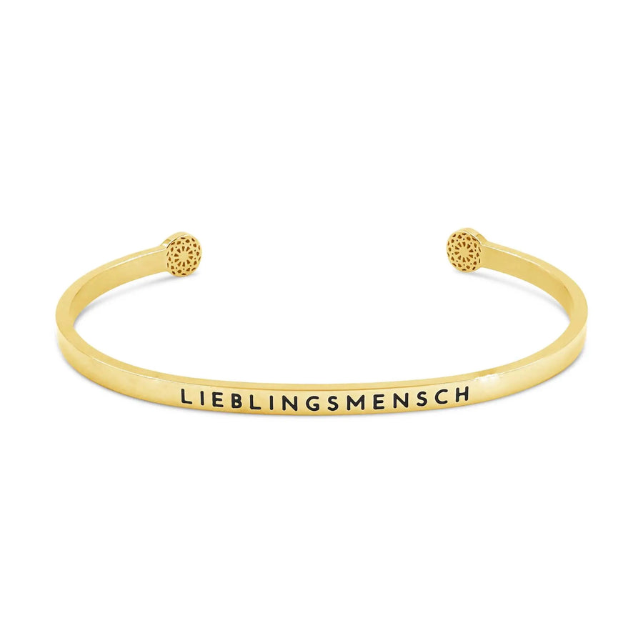 Armreif mit Gravur "Lieblingsmensch" Armreif Simple Pledge