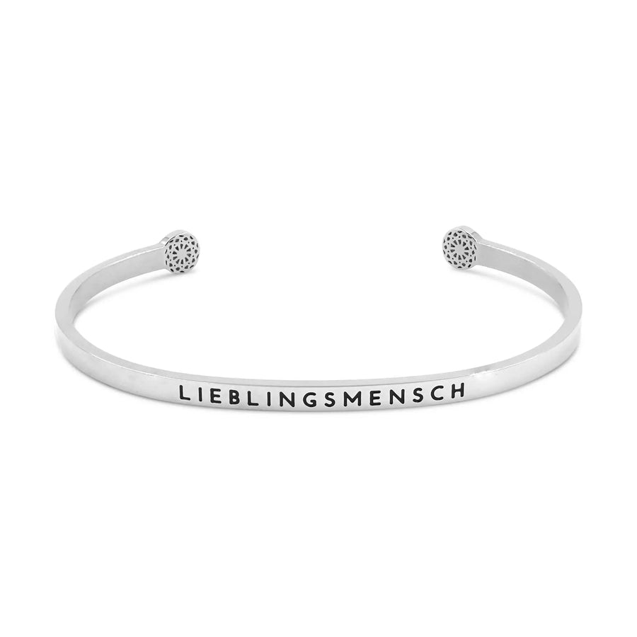 Armreif mit Gravur "Lieblingsmensch" Armreif Simple Pledge