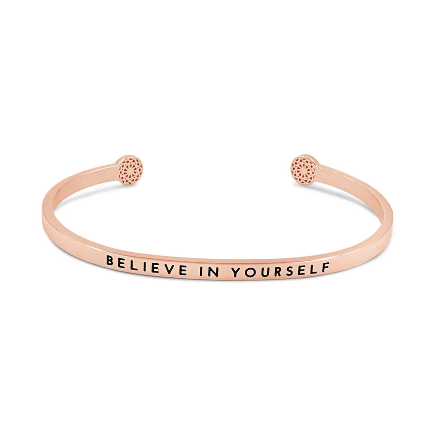Believe in Yourself Armreif Simple Pledge