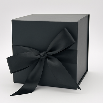 Geschenkverpackung mit Schleife