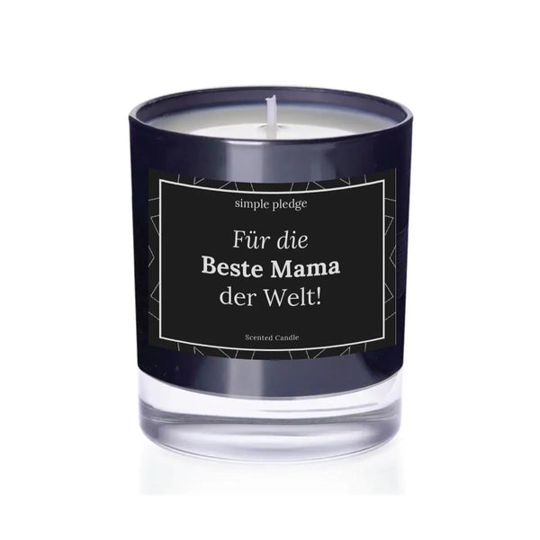 Für die Beste Mama der Welt! - Duftkerze
