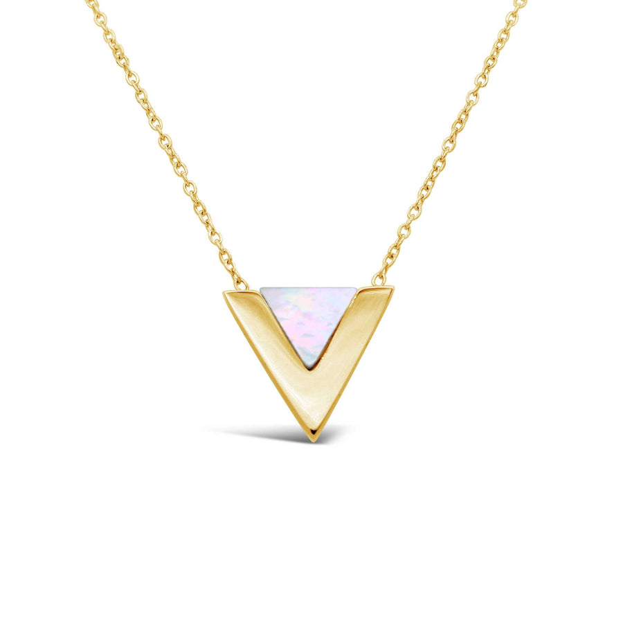 Halskette „Triangle Shell“ Halskette Simple Pledge