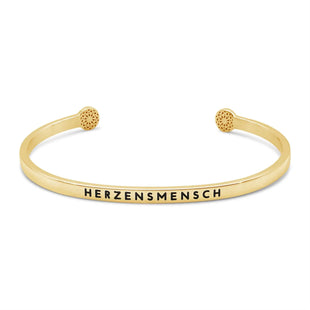 Herzensmensch Armreif Simple Pledge