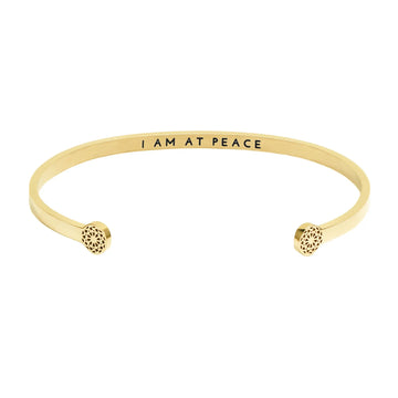 I am at peace Armreif Simple Pledge