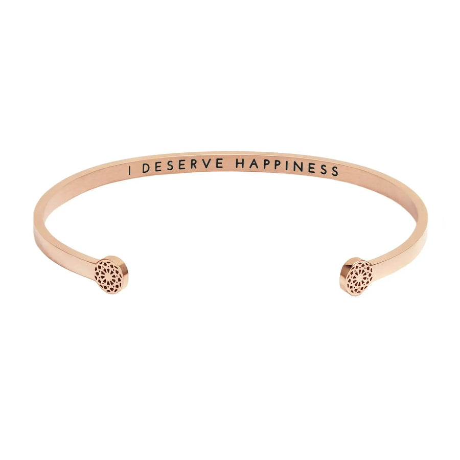 I deserve happiness Armreif Simple Pledge