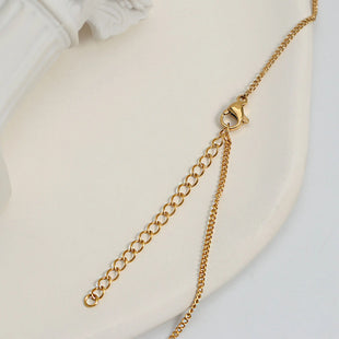 LOVE CONQUERS ALL - Circle Halskette Halskette Simple Pledge