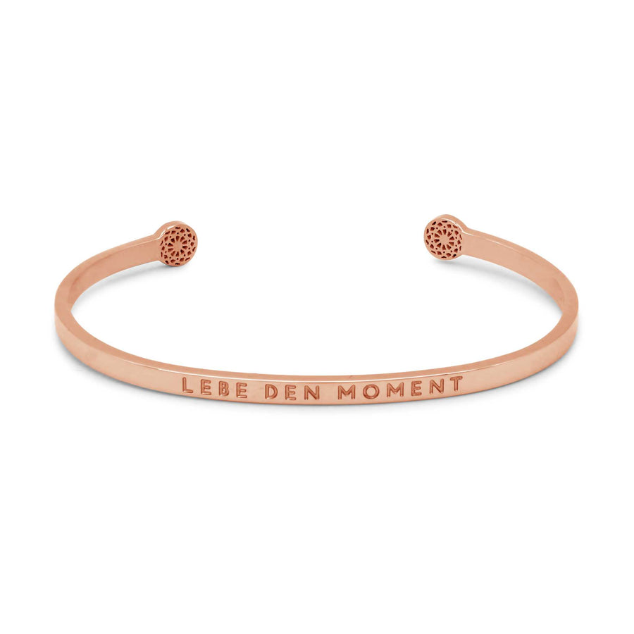 Lebe den Moment - Blind Armreif Simple Pledge