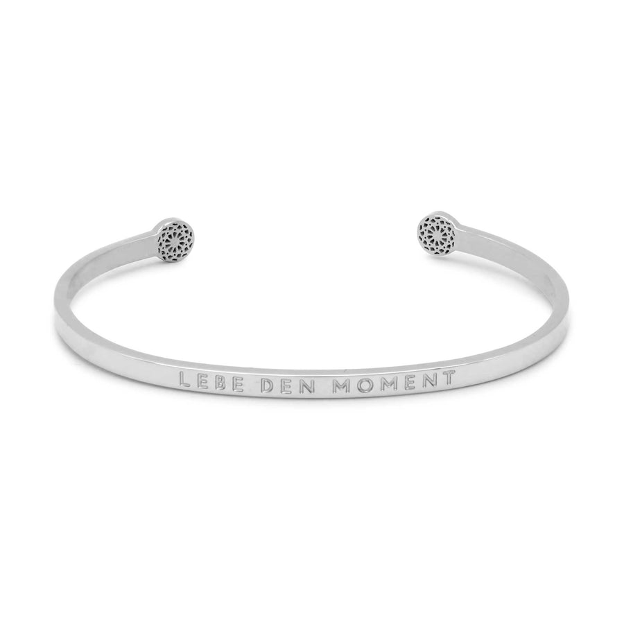 Lebe den Moment - Blind Armreif Simple Pledge