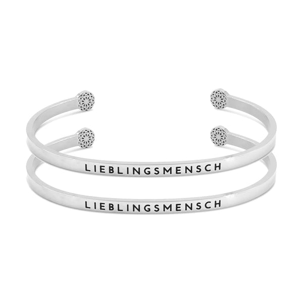 2er Set mit Gravur "Lieblingsmensch"