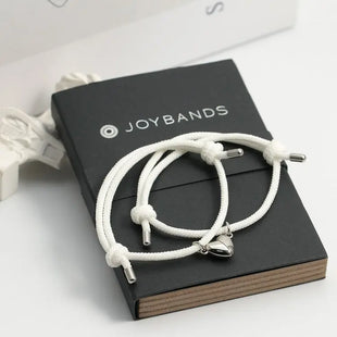 Magnetische Herz-Armbänder (Weiß) Armband Joybands