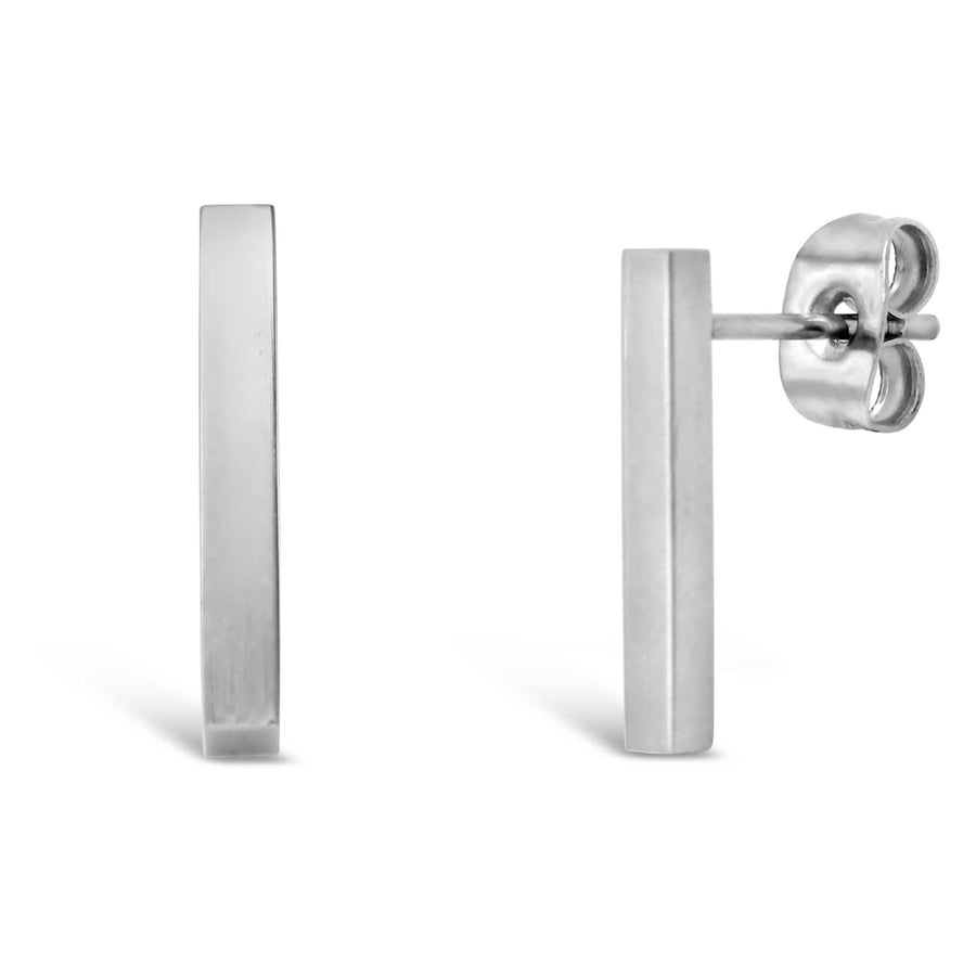 Ohrstecker „Big Square Bar“ Ohrstecker Simple Pledge