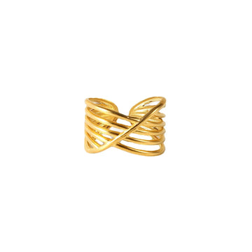 Ring Isabella Gold Ring Simple Pledge