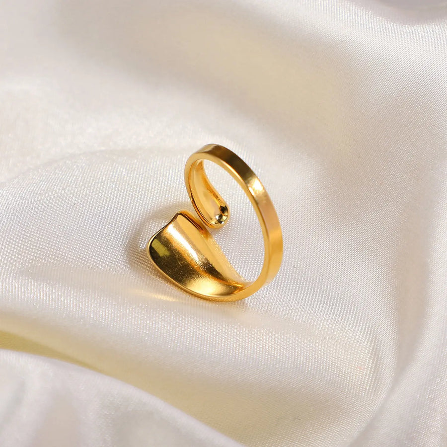 Ring Laura Gold Ring Simple Pledge