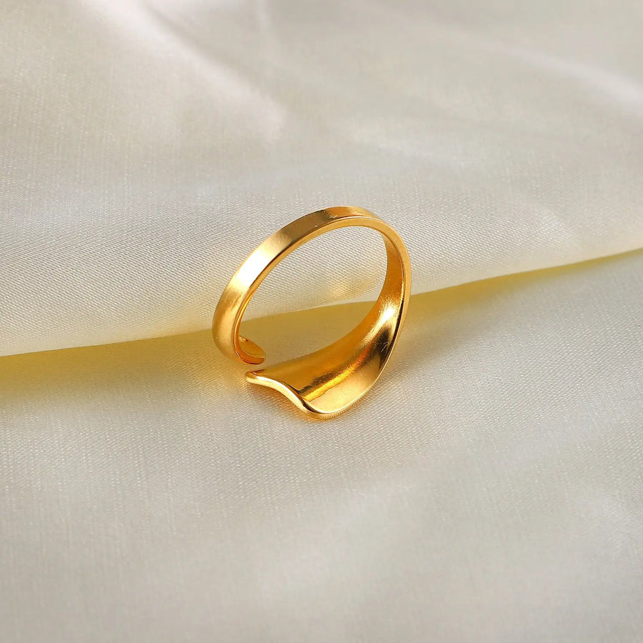 Ring Laura Gold Ring Simple Pledge