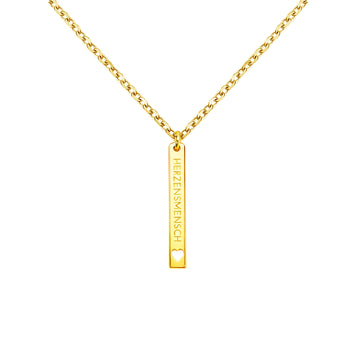 Herzensmensch Stab-Halskette