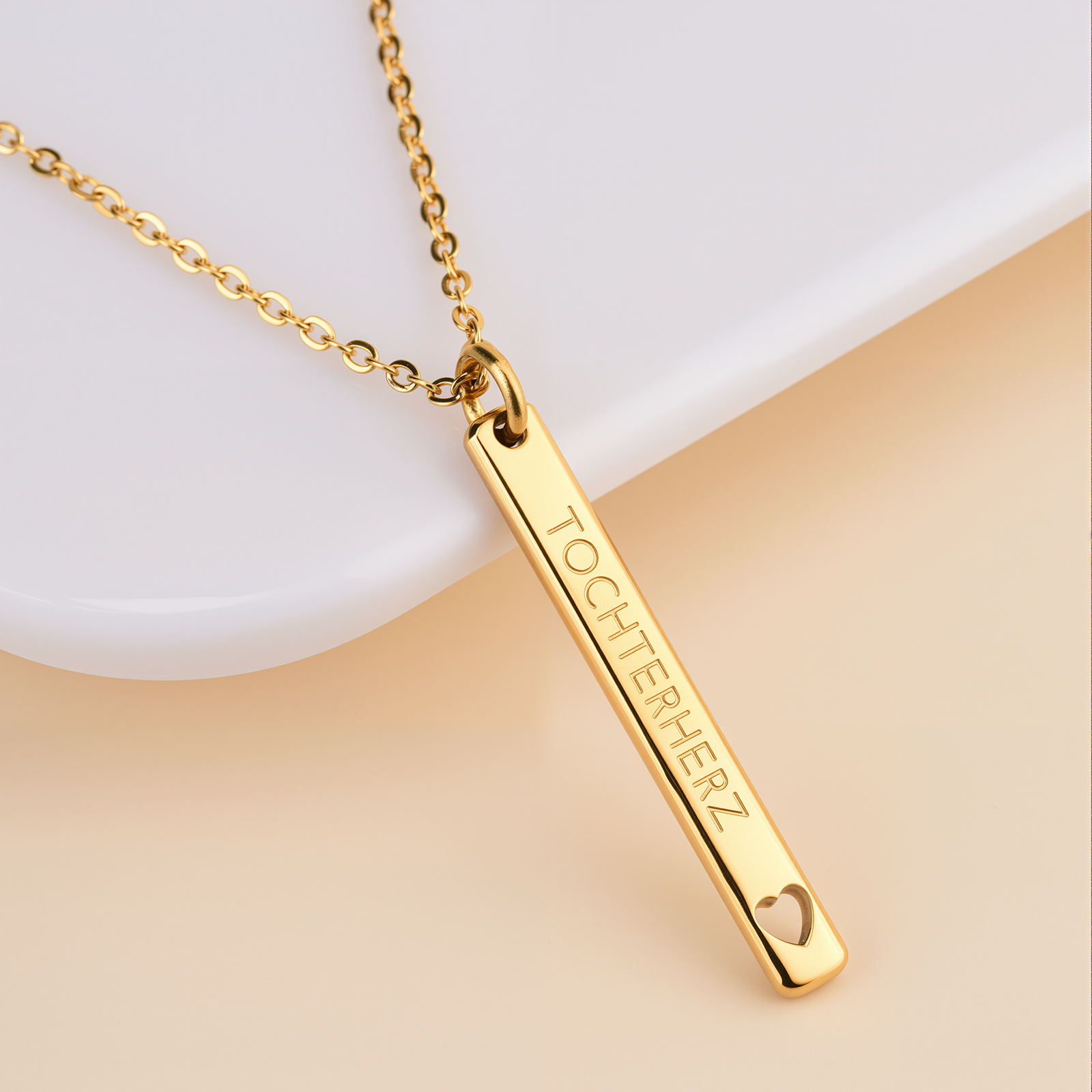 Tochterherz Stab-Halskette