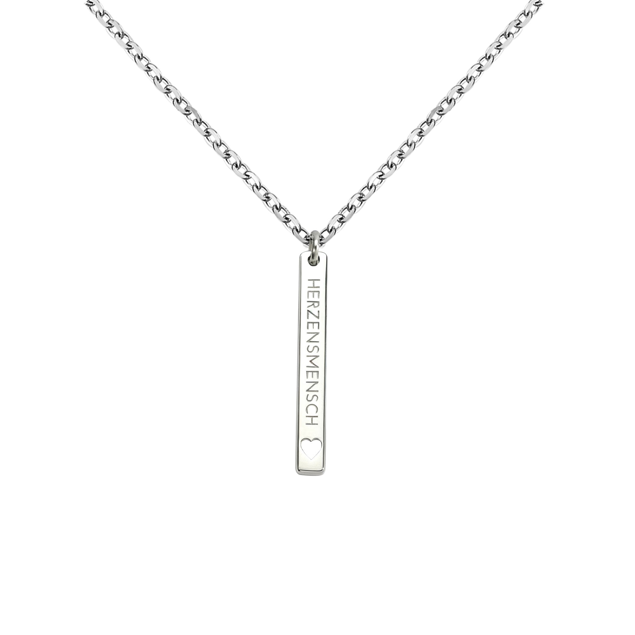 Herzensmensch Stab-Halskette