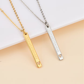 Schwesterherz Stab-Halskette