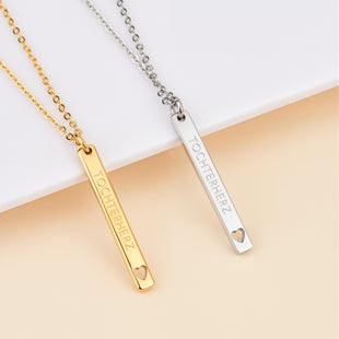 Tochterherz Stab-Halskette