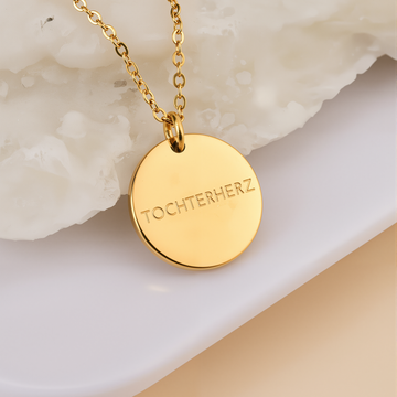 Tochterherz Coin Halskette