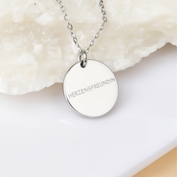 Herzensfreundin Coin Halskette