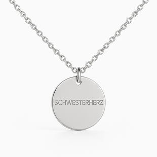 Schwesterherz Coin Halskette