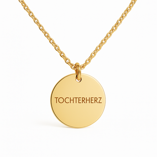 Tochterherz Coin Halskette