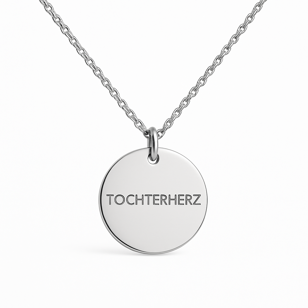 Tochterherz Coin Halskette