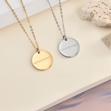 Herzensmensch Coin Halskette