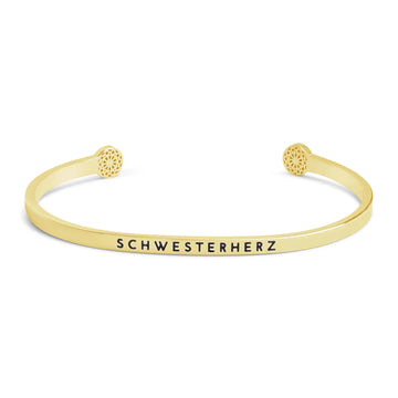 Schwesterherz Armreif Simple Pledge