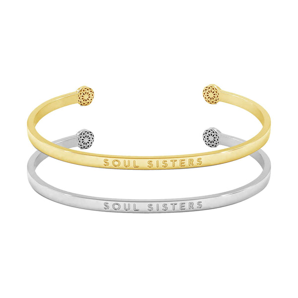 Soul Sisters - Blind - 2er Set - Gold und Silber