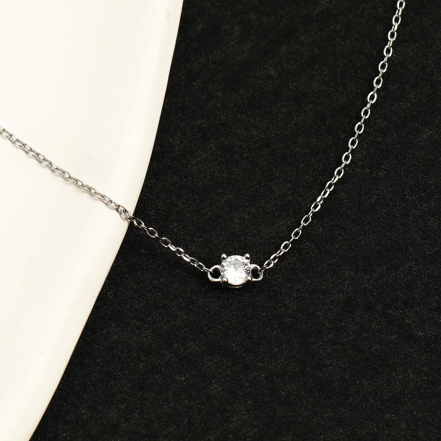 Sterling Silber Armband "Eldarion" mit Zirkonia, 17+3cm Armband Simple Pledge