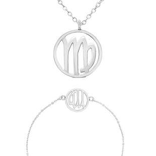 Sternzeichen „Jungfrau“ - Halskette & Armband Set Bundle Simple Pledge