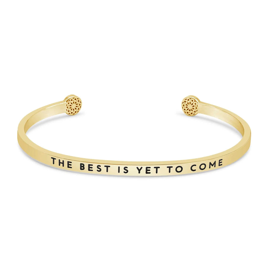 The Best is yet to come Armreif Simple Pledge