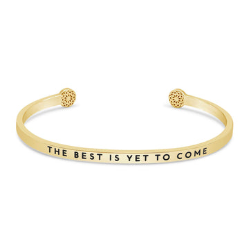 The Best is yet to come Armreif Simple Pledge